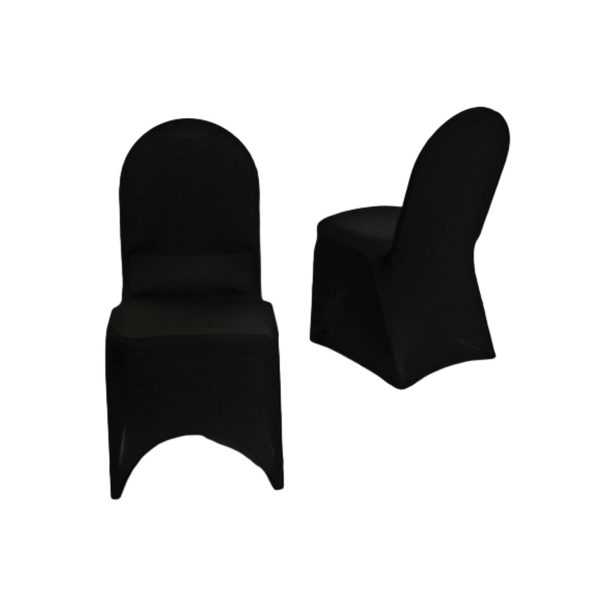 Black Chair Covers KANUMEZ