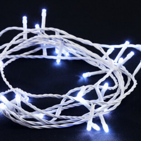 50m Fairy Light String (White)