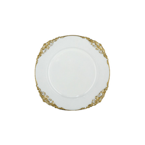Deluxe White Charger Plate