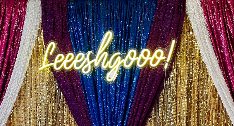 "Leeeshgooo!" Neon Sign