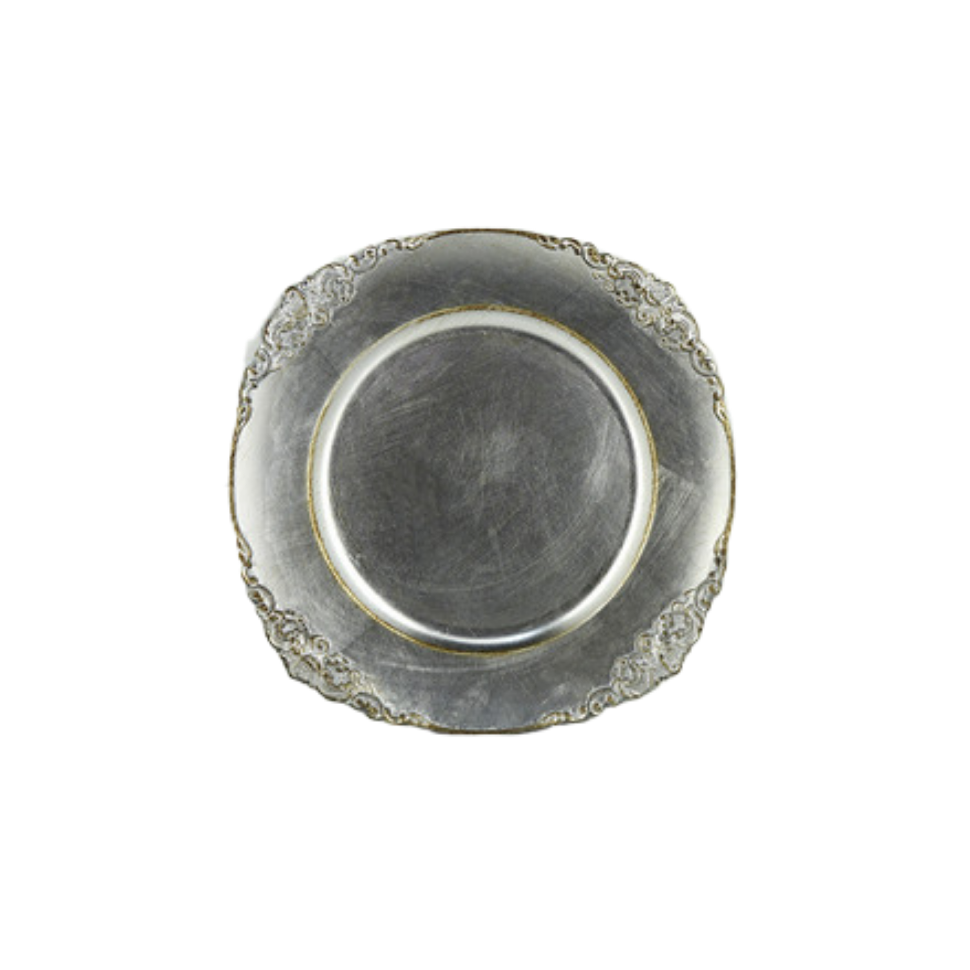 Deluxe Silver Charger Plate