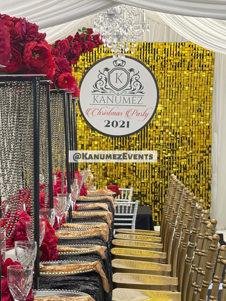 Gold Shimmer Wall