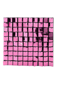 Pink Shimmer Wall