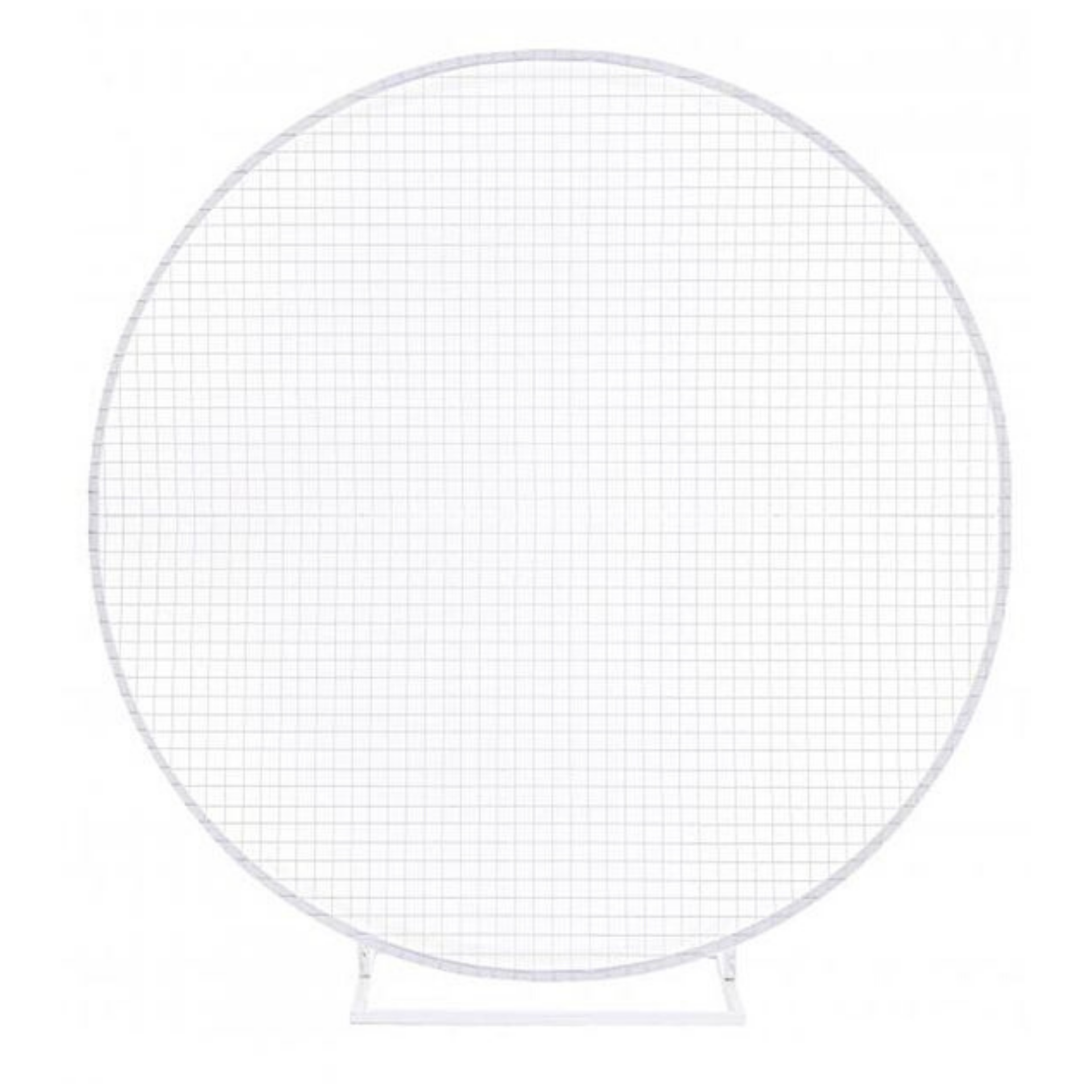 White Mesh Wall
