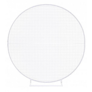 White Mesh Wall