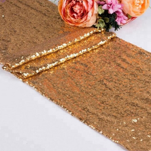 Gold Sequin Table Runner